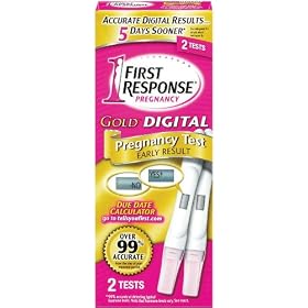 First Response Pregnancy Test, Gold Digital, 2 ct.