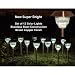Homebrite Copper Garden Landscape Solar Light with Natural Warm Light