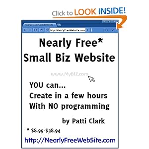 Nearly Free Small Biz Website Patti Clark