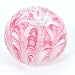 Holiday Seasons Millefiori Series - Murano 100% Handmade Mouth Blown Paperweight Centerpiece - Cotton Candy Pink Swirl