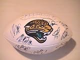 2011 Jacksonville Jaguars Team Signed Autographed Full Size Football Maurice Jones Drew,Gabbert, Blaine, Coa + Hologram