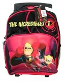 Disney The Incredibles kid size Rolling Backpack: School Bag - B000E3AUOY