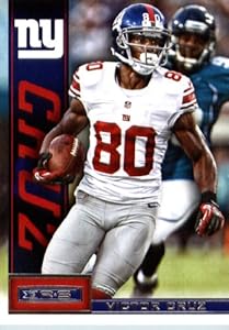 2013 Panini Rookies & Stars Football Card # 66 Victor Cruz New York Giants