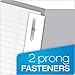Oxford Two-Pocket Folders w/Fasteners, Gray, Letter Size, 25 per Box (57705)