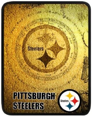 Steelers theme Retina iPad Mini Sleeve Slip Case Pouch Bag designed by padcaseskingdom