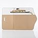 iPhone 6S Plus Case,iPhone 6 Plus Case,$Uncle.Y PU Leather Wallet Flip Case Pure Back Zipper Magnet Button with Lanyard for iPhone 6/6S Plus (5.5 inch) White Khaki