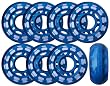 INDOOR HOCKEY GOALIE WHEELS 60mm 78a Inline Skates (8)