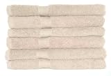 Utopia Towels 6 Essential Bath Towels 100% Cotton, Soft and Absorbent - Beige