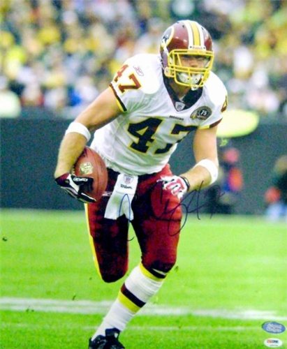 Chris Cooley Autographed/Hand Signed 16x20 Photo (Washington Redskins) PSA