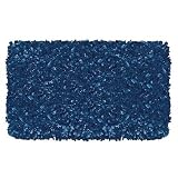 The Rug Market SHAGGY RAGGY D/BLUE DARK BLUE 4X4