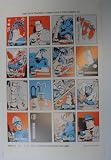 The Tick Trading Cards Uncut Test Sheet #2 / No. 2937 in a limited printing of 5000