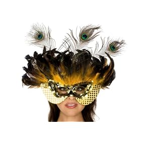 Annona Feather Mask