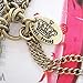 JQUEEN Women Heart Leaf Key Peacock Pendant Tassel Long Sweater Chain Necklace