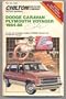 Dodge Caravan/Plymouth Voyager 1984-88 Repair Manual