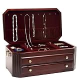 Calista Mahogany Jewelry Box