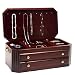 Calista Mahogany Jewelry Box