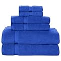Contemporary Home 6-pc. Towel Set - Pirate Blue