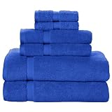 Contemporary Home 6-pc. Towel Set - Pirate Blue
