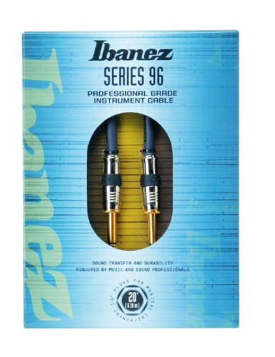 Ibanez NSC20BK Instrumentenkabel - Serie 96 Klinke - Klinke, Gewebt schwarz Preisvergleich