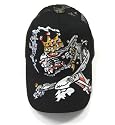 Original Don Ed Hardy Cap schwarz mit Strass von Christian Audigier