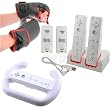 Game Sports Pack + Dual Charger +Battery for Wii Remote