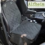 Alfheim Dog Bucket Seat Cover - Nonslip Rubber Backing with Anchors for Secure Fit - Universal Design for All Cars, Trucks & SUVs (Black)