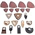 VonHaus 38 Piece Universal Oscillating Multi Tool Accessories for Sanding, Grinding and Cutting