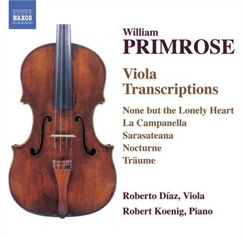 CD-Charts   : Primrose - Viola Transcriptions