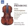William Primrose: Viola Transcriptions