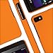 Empire KLIX Slim-Fit Hard Case for BlackBerry Z10 - Retail Packaging - Soft Touch Orange
