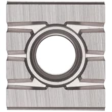 Sandvik Coromant T-MAX SCREW CLAMP  Carbide Milling Insert, 215 Style, Rectangular, H13A Grade, Uncoated, 21531211111,0.205" Thick, 0" Corner Radius (Pack of 10)