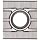 Sandvik Coromant T-MAX SCREW CLAMP  Carbide Milling Insert, 215 Style, Rectangular, H13A Grade, Uncoated, 21531211111,0.205" Thick, 0" Corner Radius (Pack of 10)