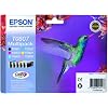 Epson Claria T0807 Hummingbird Genuine Multipack Ink Cartridges