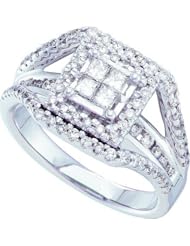 1.00CTW DIAMOND INVISIBLE RING