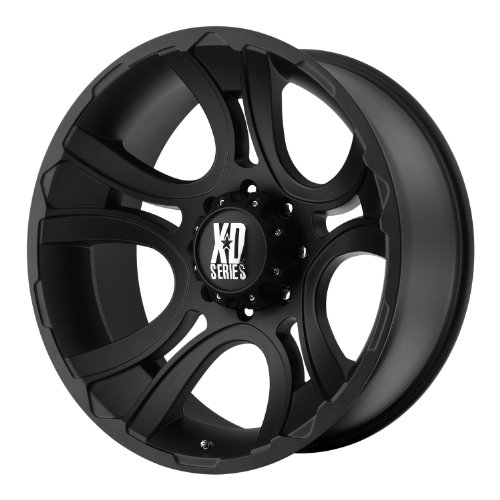 17x9 KMC XD Crank (Matte Black) Wheels/Rims 6x135 (XD80179063700)