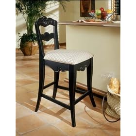 Click here to buy Antique Black Hills of Provence Counter Stool by Powell.