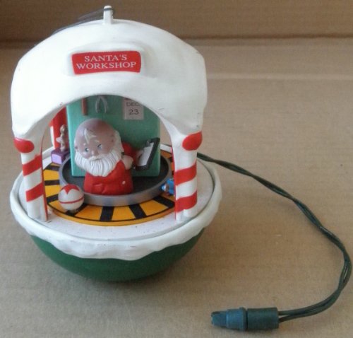 Santa’s Workshop Christmas Tree Ornament