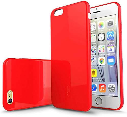 SKY SERVICE® Soft Case for iPhone 6 4.7 (Red)