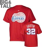 Blake Griffin Big and Tall Name and Number Los Angeles Clippers T-Shirt