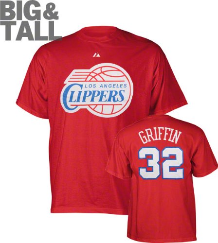 Blake Griffin Big and Tall Name and Number Los Angeles Clippers T-Shirt