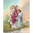Carded 8"x10" Prints for Framing - Saint Raphael Archangel - Linen Paper - 7 and 4 Color Process Printing