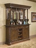 Review Home Decorators Collection  / Tuscan Pub Bar Back 89