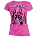 Steel Panther Hot Pink Leopard Skinny T-Shirt