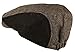Men's Herringbone Wool Tweed Newsboy Ivy Cabbie Driving Hat