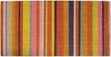 Bungalow Estate Mat-Vinyl Backed Coco Floor Mat, Sunset Stripe