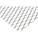 Aluminum 3003 Expanded Metal Flat Sheet, 1-1/2" LWD Diamond Openings, 70% Open Area