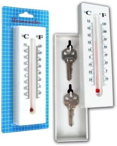 New Thermometer Hide-a-key Key Hider Hidded Hider Diversion Key Safe By House Works (2 Pcs.)