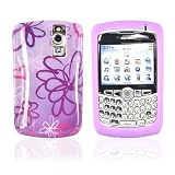 for Blackberry Curve 8330 Silicone Case Skin PURPLE