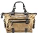 Coach 14094 Cambridge Alexa Leather Handbag, Bronze and Dark Brown