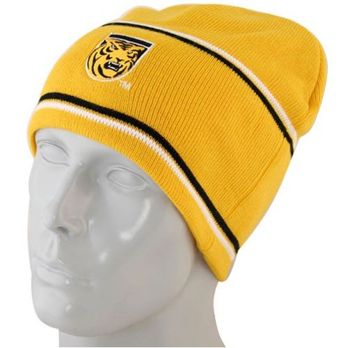 Buy Colorado College Tigers Gold Bleachers Knit Beanie by Football Fanatics